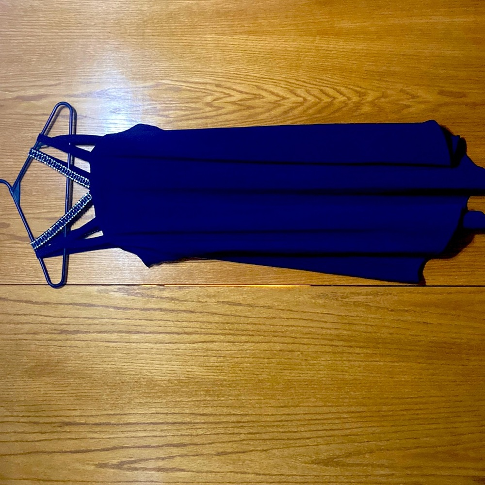 Blue dress